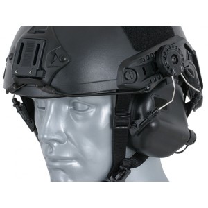 M31H Electronic Hearing Protector For Helmets - BK [EARMOR]
